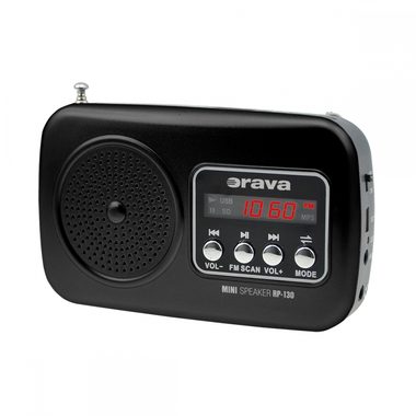 Orava RP-130 / Přenosný rádio přijímač / SD / USB / AUX