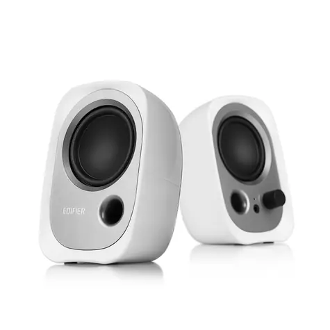 EDIFIER R12U bílá / 2.0 / reproduktory / 3.5mm jack / 2x2W / doprodej