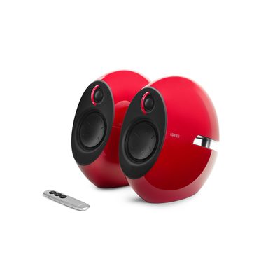 EDIFIER E25HD Luna HD červená / 2.0 / reproduktory / Bluetooth / Opt. / 3.5mm jack / RMS 74W