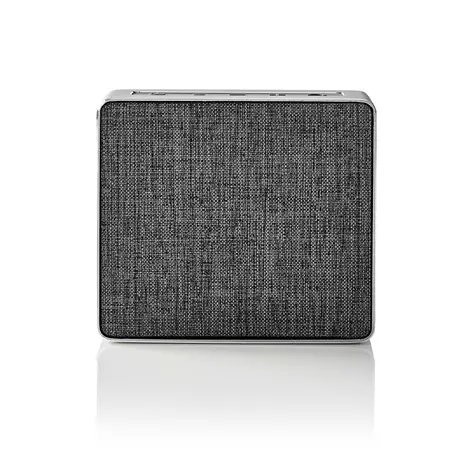 NEDIS SPBT1002GY - Bluetooth® Reproduktor Šedá / 15 W / Kovový Design