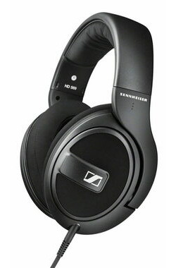 SENNHEISER HD 569 černá / dynamická uzavřená sluchátka / 3.5 + 6.3 mm / 1.2 m