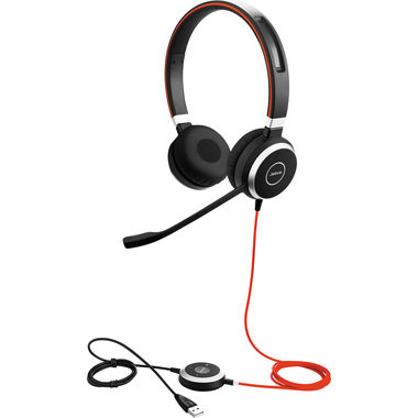 Jabra Evolve 40 UC Stereo / Pro callcentra / Mikrofon / Busylight / Bez certifikace / USB & 3.5mm jack