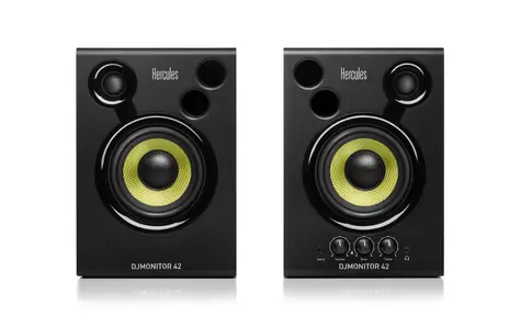 Hercules DJMonitor 42 černá / Set aktivních DJ reproduktorů 