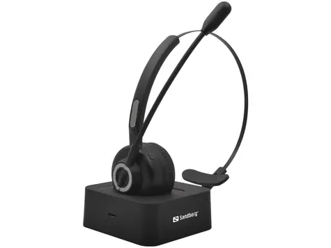 Sandberg Bluetooth Office Headset Pro černá / Bezdrátová Bluettoth sluchátka / BT