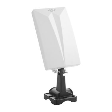 XORO HAN 600 vniřní i vnější DVB-T2 anténa / DAB+ / FM / LTE-Filtr / zesílení 3 dB / UHF / VHF/ bílá
