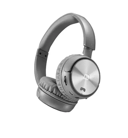SWISSTEN TRIX stříbrno-šedá / Bluetooth stereo sluchátka