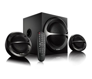 Fenda F&D A111X černá / Reproduktory / 2.1 / 35W / BT4.0 / FM rádio / USB přehrávání / dálkové ovládání