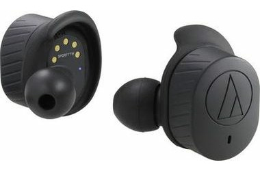 AUDIO-TECHNICA ATH-SPORT7TWBK černá / bezdrátová sluchátka do uší / s mikrofonem / Bluetooth