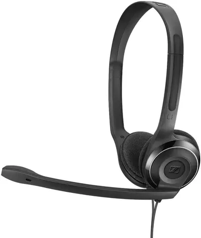 EPOS Headset PC 8 USB Stereo černá / headset - oboustranná sluchátka s mikrofonem / USB / 2m