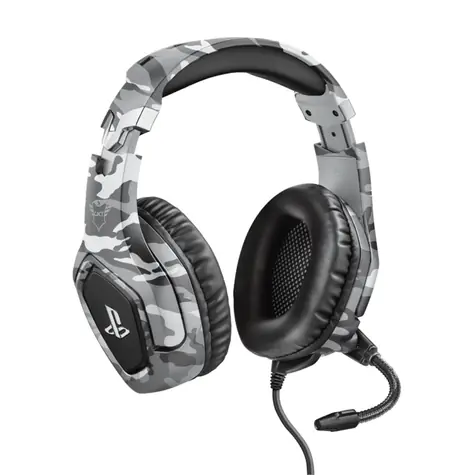 Trust GXT 488 Forze-G šedá / herní sluchátka s mikrofonem / pro PS4 / 3.5 mm jack / 1.2m