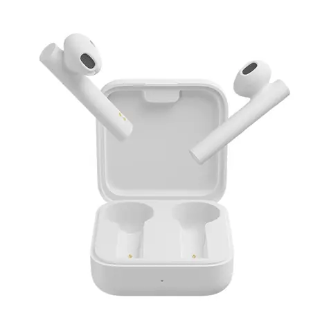 Xiaomi Mi True Wireless Earphones 2 Basic bílá / Bezdrátová sluchátka s mikrofonem / BT 5.0 / USB Type-C / až 5 hodiny
