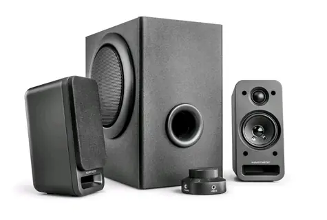 Wavemaster MX3+ černá / reproduktory / 2.1 / 3.5mm jack / RMS 50W / dálkové ovládání