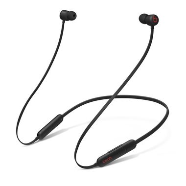 Beats Flex černá / bezdrátová sluchátka / Bluetooth / Mikrofon / Ovládání hlasitosti na kabelu