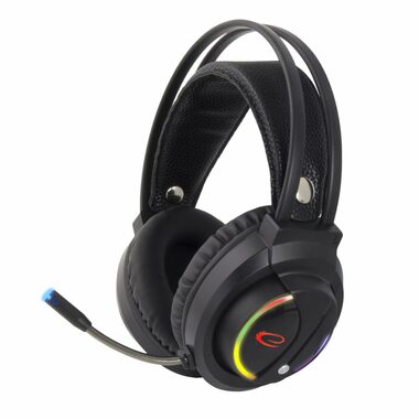 Esperanza EGH470 NightShade RGB herní sluchátka s mikrofonem černá / drátová / LED podsvícení