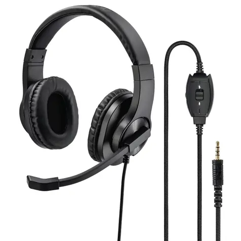 Hama PC headset HS-350 stereo černá
