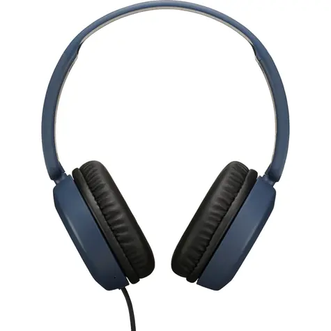 JVC HA-S31MAE modrá / sluchátka přes hlavu / mikrofon / ovládání hlasitosti / jack 3.5 mm / 1.2 m