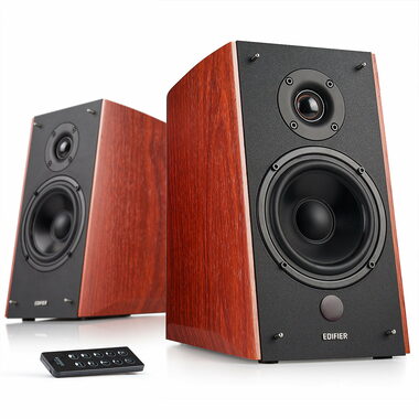 EDIFIER R2000DB Studio hnědá / 2.0 / reproduktory / Bluetooth / Opt. / 3.5mm jack / RMS 120W