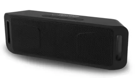Esperanza EP126KK FOLK černá / Bluetooth reproduktor / 2x 3W / 5V / 800mAh / BT 4.1 / FM-radio / microSD