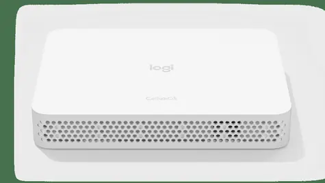 Logitech RoomMate bílá / zařízení pro videokonferenční místnosti / HDMI & USB 3.0 & Wi-Fi