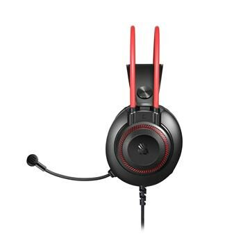 A4tech BLOODY G200 černá / Herní sluchátka s mikrofonem / Mikrofon sklápěcí / 3.5mm jack / 2m