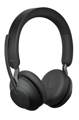 Jabra Evolve2 65 Stereo MS USB-A černá / stereo náhlavní souprava / mikrofon / Bluetooth / USB-A dongle