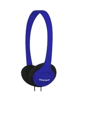 KOSS KPH7 modrá / Sluchátka / 3.5mm jack / 1.2m / bez kódu
