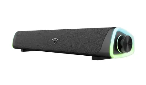 Trust GXT620 Axon černá / Soundbar k PC / 6W / RGB / 3.5mm jack / USB napájení