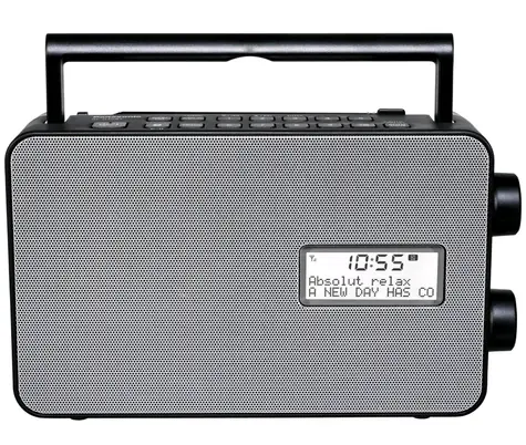 Panasonic RFD30BTEGK černá / Radio / FM / DAB+ / RDS / BT / AUX / USB / 