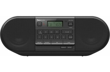 Panasonic RXD550E-K černá / Radio / VHF / CD / DC-R/RW / MP3 / BT 4.2 / USB