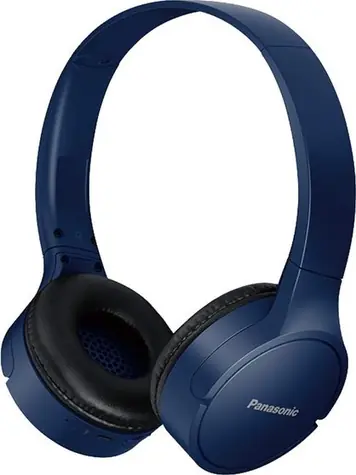 Panasonic RB-HF420BE-A modrá / Bezdrátová sluchátka s mikrofonem / Bluetooth 5.0 / dosah 10m