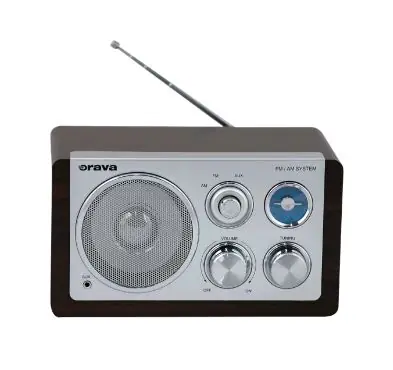 Orava RR-19 C / Retro rádio / 14 W / AUX / 1x 3.5W RMS