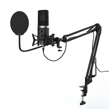 uRage Stream 900 HD Studio černá / streamingový mikrofon / USB / kondenzátorový / Win 7-8-10 / Mac 