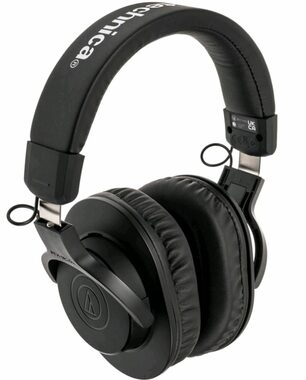 Audio-Technica ATH-M20xBT černá / Bezdrátová sluchátka / s mikrofonem / Bluetooth 5.0
