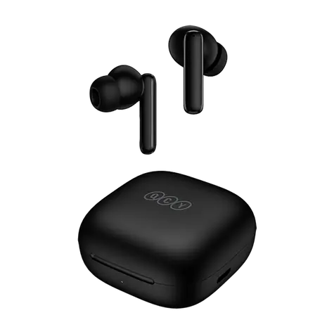 QCY T13ANC černá / BT sluchátka do uší s mikrofonem / Bluetooth 5.3 / s dobíjecím boxem