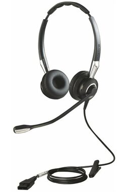 Jabra BIZ 2400 II černo-stříbrná / Pro callcentra / Stereo / QD 