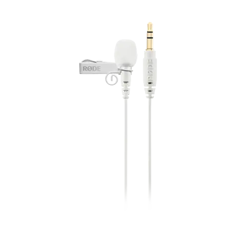 Rode Lavalier GO bílá / klopový mikrofon / 3.5 mm Jack