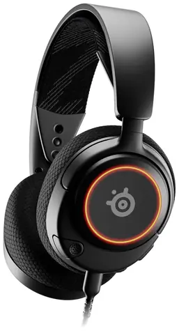 SteelSeries Arctis Nova 3 černá / Sluchátka s mikrofonem / 1.2m / Jack 3.5mm / USB / doprodej
