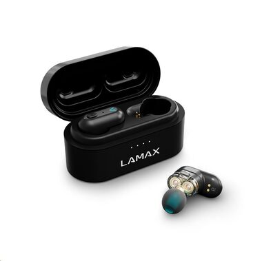 LAMAX Duals1 černá / bezdrátová sluchátka do uší / mikrofon / Bluetooth 5.0 / IPX4