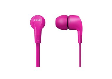 Philips TAE1105 růžová / Sluchátka s mikrofonem / 3.5mm jack
