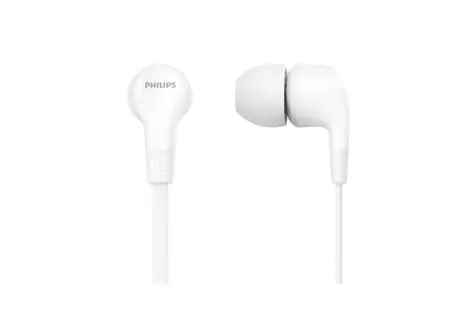 Philips TAE1105 bílá / Sluchátka s mikrofonem / 3.5mm jack