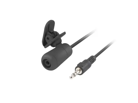 Natec Bee černá / klopový mikrofon / 3.5 mm Jack