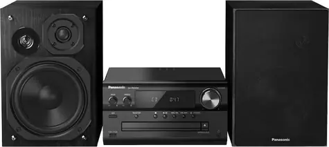 Panasonic SC-PMX94EG-K černá / Stereo přijímač / 120W / FM / DAB+ / Bluetooth / CD / USB / 3.5mm