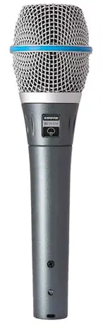 Shure BETA 87A šedá / dynamický mikrofon / kondenzátorový / XLR / 50 - 20000 Hz
