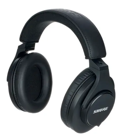 Shure SRH440A černá / Profesionální sluchátka / Jack 3.5 mm / Jack 6.3 mm / 3 m