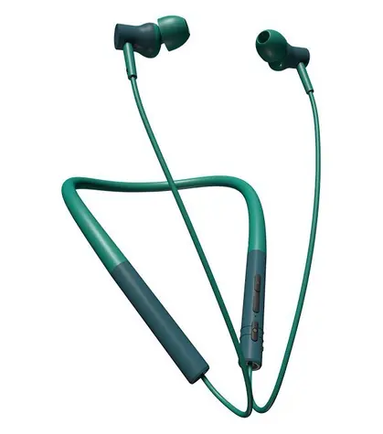 Fenda F&D Sport N203 zelená / bezdrátová sluchátka do uší / Bluetooth 5.0 / mikrofon