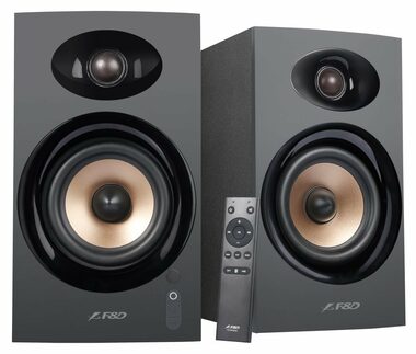 Fenda F&D R23BT černá / Reproduktory / 2.0 / 40W / BT / USB / AUX / OPT