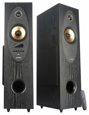 Fenda F&D T-35X černá / Reproduktory / 2.0 / 80W / BT / USB / RCA / OPT / FM