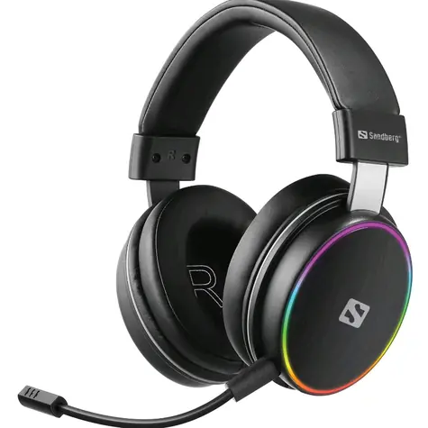 Sandberg HeroBlaster Wireless / Herní bezdrátová sluchátka / mikrofon / Bluetooth 5.1