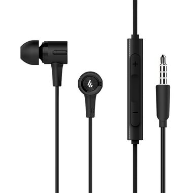 EDIFIER P205 černá / Sluchátka / mikrofon / 3.5mm jack / 1.2m