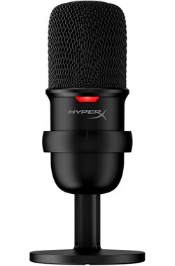 HyperX SoloCast černá / Stolní mikrofon / USB / kabel 2 m